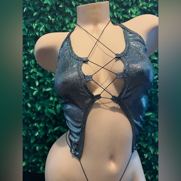 BOGO FINAL SALE PRICE Exotic Dancewear Stripper Outfit Lingerie Set - Picture 12 of 15